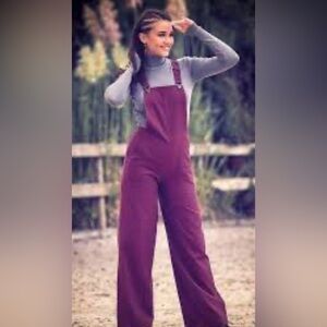 Billy T Corduroy Overalls Jumpsuit for Women NWOT